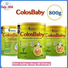 Sữa bột ColosBaBy Gold Lon 800g Đủ Số Cho Bé
