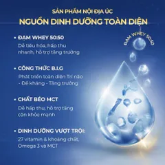 [Combo 2 Lon] Sữa Bột Kid Essentials Nestle Úc Hỗ Trợ Tăng Cân Tăng Chiều Cao Lon 800g