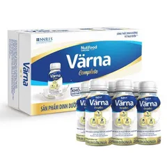 Thùng 24 Chai Sữa Bột Pha Sẵn Varna Complete Chai 237ml - Dinh dưỡng toàn diện cho người lớn