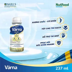 Thùng 24 Chai Sữa Bột Pha Sẵn Varna Complete Chai 237ml - Dinh dưỡng toàn diện cho người lớn