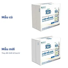 Thùng 24 hộp Sữa Bột Pha Sẵn Nutifood Sweden GrowPLUS+ Bạc, Vàng Immunel,Lactoferrin Hộp 110/180ml