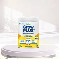 [Combo 2 Lon] Sữa bột Nutifood GrowPLUS Immunel 0+ 1+ 2+ Lon 800g, Sweden Sữa non cho bé tăng cường đề kháng, bé ăn ngon