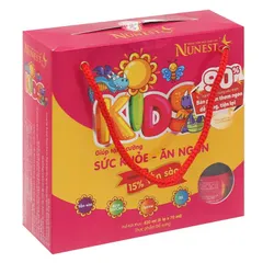 Lốc 6 Lọ nước yến sào Nunest Kids 70 ml (từ 6 tháng)