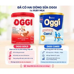 Sữa Bột Oggi Gold, Oggi Canxi 900g Vitadairy Cho Bé 1-10 Tuổi -Tăng Cân Khỏe, Tiêu Hóa Tốt, Hỗ Trợ Phát Triển Chiều cao