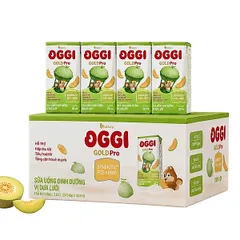 [Combo 2 Thùng] Sữa bột pha sẵn Oggi Gold Pro vị trái cây Thùng 24 hộp, Bổ sung đạm A2, Synbiotic Vitadairy