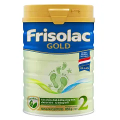 Sữa Bột Frisolac Gold số 2 Lon 800g (Cho bé 6 - 12 tháng)