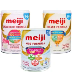 Sữa Bột Meiji Nhập Khẩu Chính Hãng, Đủ Số Cho Bé