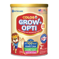 Sữa bột Nutricare Colos Grow Plus Opti Lon 850g