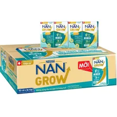 Lốc 4 Hộp Sữa nước Nestlé NANGROW 110ml, Sữa Pha sẵn cho bé từ 1 tuổi