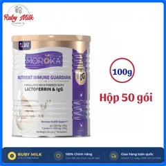 Sữa Lactoferrin Moroka Synbiotics Úc (50 Gói x 2g) Chính Hãng, Hỗ Trợ Tiêu Hóa Và Miễn Dịch Rubymilk 182