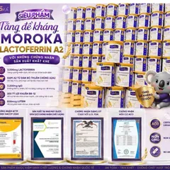 Sữa Lactoferrin Moroka Synbiotics Úc (50 Gói x 2g) Chính Hãng, Hỗ Trợ Tiêu Hóa Và Miễn Dịch Rubymilk 182