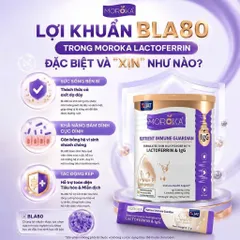 Sữa Lactoferrin Moroka Synbiotics Úc (50 Gói x 2g) Chính Hãng, Hỗ Trợ Tiêu Hóa Và Miễn Dịch Rubymilk 182