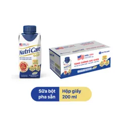 Combo 6 Hộp dùng thử Sữa Pha Sẵn NUTRICARE GOLD 200ML - Giúp Ngủ Ngon Hỗ Trợ Tim Mạch Cơ Xương Khớp Dễ Hấp Thụ Tiêu Hoá