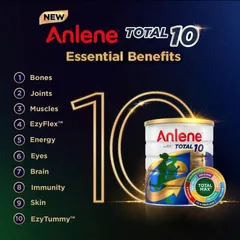 Combo 2 Lon Sữa bột bổ sung dinh dưỡng Anlene TOTAL 10 Lon 800g MẪU MỚI