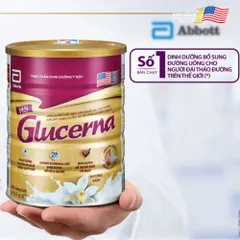 Combo 2 Lon Sữa Bột Glucerna Vani Lon 800g Dành Cho Người Tiểu Đường