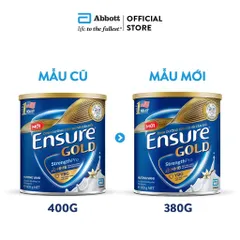 Sữa Bột Ensure Gold Hương Vani Lon 380g
