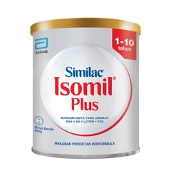 Sữa Bột Similac Isomil Plus 1-10 Lon 400g cho bé Dị ứng đạm bò (Cho bé 1-10 Tuổi) 899656