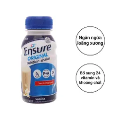 Thùng Sữa pha sẵn Ensure Original 237ml (Thùng 24 chai)