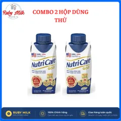 Combo 2 Hộp Lẻ Sữa Nước Dinh Dưỡng GluGold , Nutricare Gold 200ml - Giải Pháp Dinh Dưỡng Và Tiện Lợi Cho Người Lớn