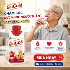 Combo 2 Hộp Lẻ Sữa Nước Dinh Dưỡng GluGold , Nutricare Gold 200ml - Giải Pháp Dinh Dưỡng Và Tiện Lợi Cho Người Lớn
