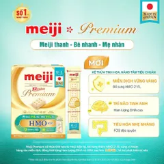 Sữa Bột Meiji Premium Lon 800g  - Sữa mới vị thanh nhạt dễ uống