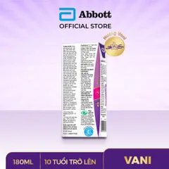 Thùng 48 hộp Sữa Pha Sẵn Pediasure 10+ cho trẻ từ 10 tuổi (180ml)