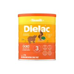 Sữa bột Dielac Alpha Gold 3  lon 1.4kg (cho trẻ từ 1 - 2 tuổi)