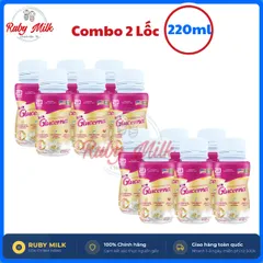 Sữa Pha Sẵn GLUCERNA Chai 220ml Thực Phẩm Dinh Dưỡng Y Học Cho Người Tiểu Đường