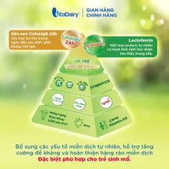 Sữa Bột Colosbaby Lactoferrin Lon 800g - Tăng Cường Đề Kháng - Cho Bé Sinh Mổ