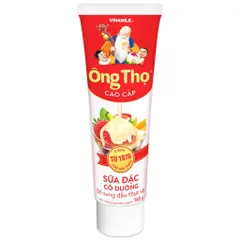 Combo 24 Tuýp Sữa Đặc Có Đường Ông Thọ Đỏ, Dâu, Socola Tuýp 165g