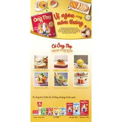 Combo 24 Tuýp Sữa Đặc Có Đường Ông Thọ Đỏ, Dâu, Socola Tuýp 165g