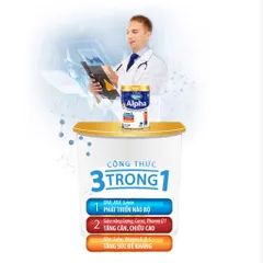 Sữa bột Dielac Alpha 1 Lon 900g (cho bé từ 0 - 6 tháng tuổi)