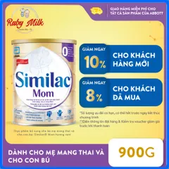 Sữa bầu Similac Mom Lon 800g Hương Vani