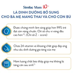 Sữa bầu Similac Mom Lon 800g Hương Vani