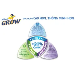 Sữa Bột Abbott Grow 1+ lon 850g Cho bé 1-2 tuổi