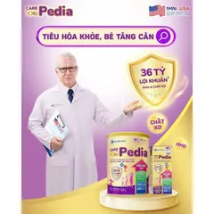 Combo 2 Lon Sữa Bột Nutricare Care 100 Pedia 2+ Lon 850g (Cho bé 2-10 Tuổi)