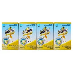 Combo 3 Lốc Sữa Pha Sẵn Abbott Grow 110ml Vani (12 Hộp)