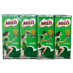 Lốc 4 Hộp Sữa Pha Sẵn Đủ Loại, Cho Bé từ 1 Tuổi