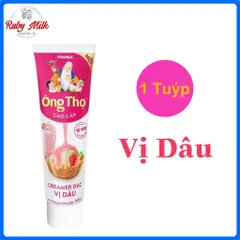 Sữa Đặc Có Đường Ông Thọ Tuýp Vị Dâu 165g