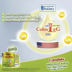 Combo 2 Lon Sữa bột ColosBaBy Gold Lon 800g Đủ Số Cho Bé