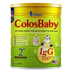 Combo 2 Lon Sữa bột ColosBaBy Gold Lon 800g Đủ Số Cho Bé