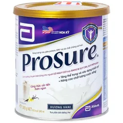Sữa Bột Prosure Hương Vani Lon 380g - Cho bệnh nhân ung thư