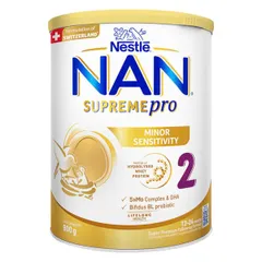 Sữa bột Thuỵ Sĩ Nan Supreme Pro số 2 Lon 800g
