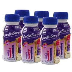 Lốc 6 Chai Sữa Pediasure pha sẵn 237ml Vani Ít Ngọt