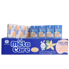 Lốc 4 Hộp Sữa Pha Sẵn Metacare ECO 110ml (trẻ 1 tuổi trở lên)
