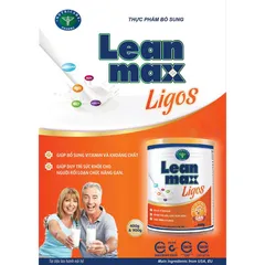 Sữa Bột LeanMax Ligos Lon 900g - Dinh Dưỡng Cho Người Bệnh Gan
