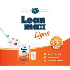 Sữa Bột LeanMax Ligos Lon 900g - Dinh Dưỡng Cho Người Bệnh Gan