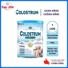 Thực phẩm bổ sung Colostrum Procerna Lon 900g - Sữa mát có tổ yến cho người tiêu đường