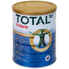 Sữa bột bổ sung canxi Anlene TOTAL 10 Lon 800g