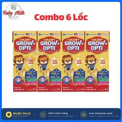 Combo 24 Hộp Sữa Pha Sẵn Colos Grow Plus Opti Hộp 110ml/180ml